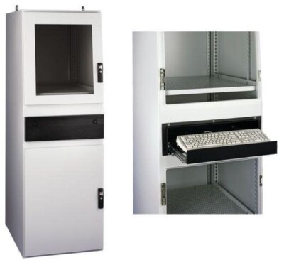 nVent Hoffman Proline Gold Series Computer Workstation Enclosure, PGLD1866CWS