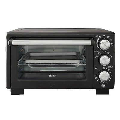 Horno TOSTADOR Negro Oster hornos eléctricos