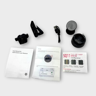Quelima  SQ11 Mini Full HD 1080P+High Definition Network Camera Waccessories