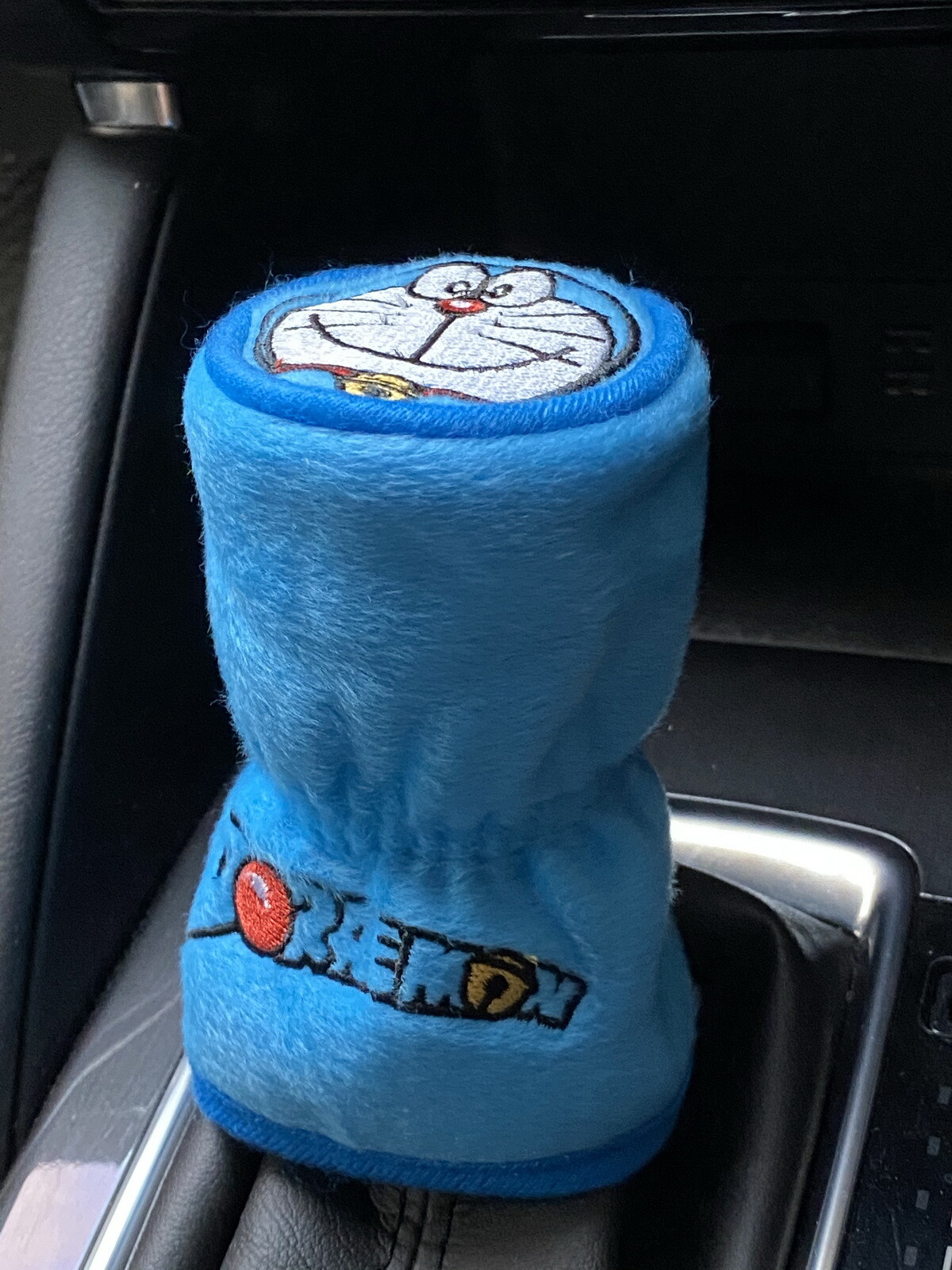 Doraemon Car Accessory Manual or RoundHead Shift Knob Gear Stick Cover