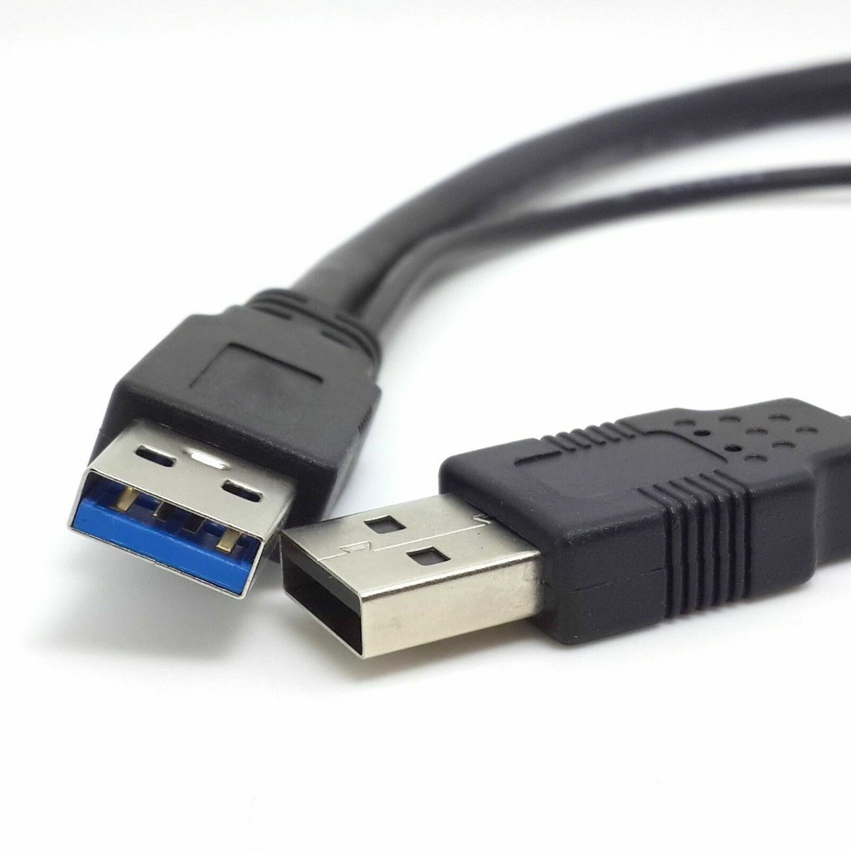 Duttek USB Auf Micro USB Y-Kabel – 80/20 Cm, Für Externe Festplatten, Kameras & MP3-Player