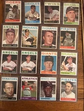 Milt Pappas 1964 Topps (Sale Is For One Card In Title) (8960)