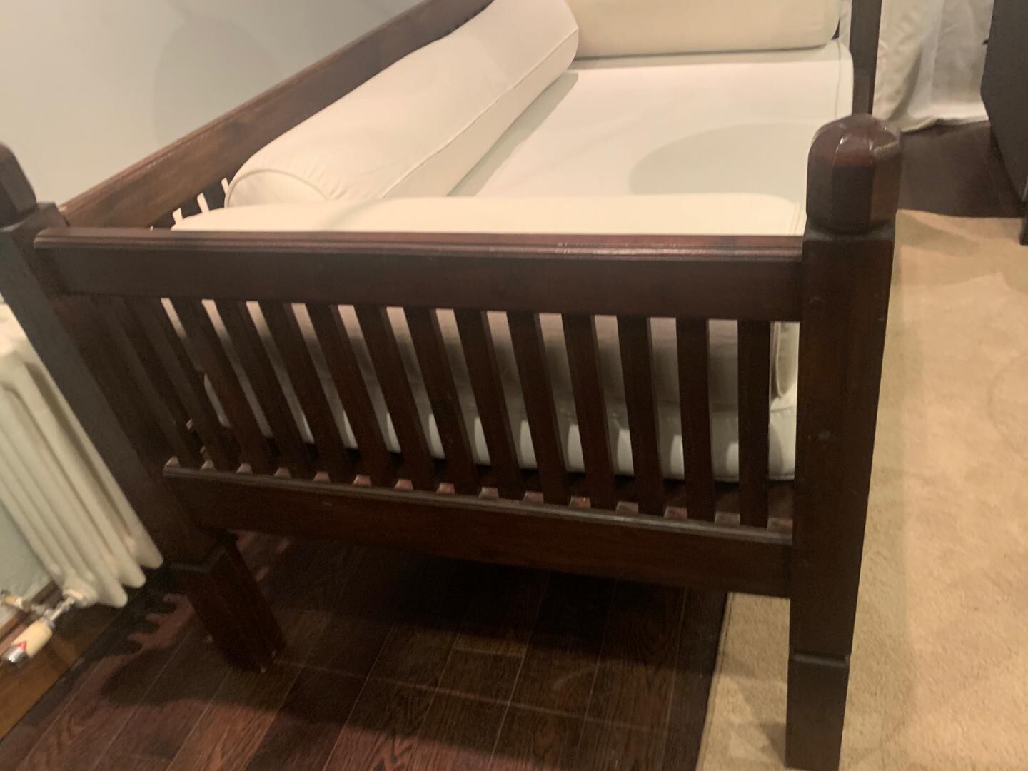 LOMBOK Keraton Carved Teak Day Bed FREE DELIVERY IN/AROUND M25 eBay