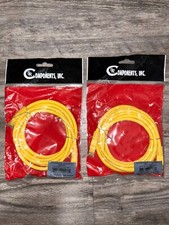 CAT 6 Patch Cable 7' Yellow Brand New Sealed Packages