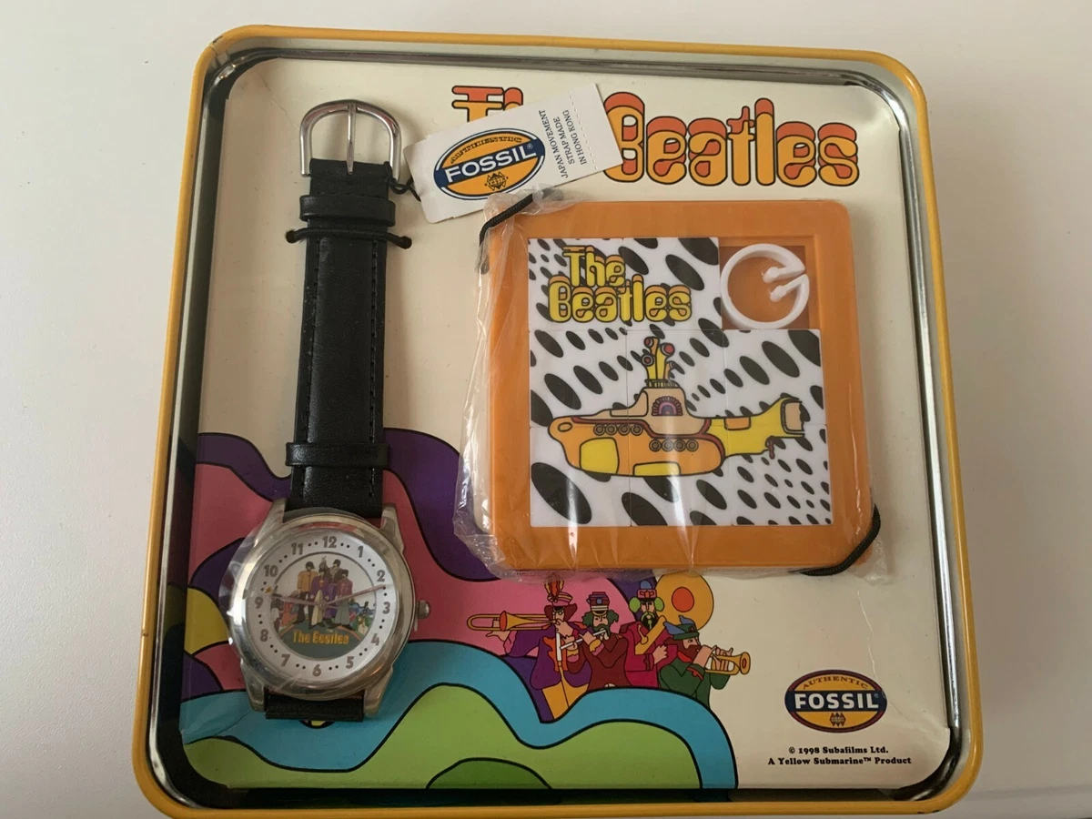 The Beatles Yellow Submarine Fossil Watch Set Limited Edition