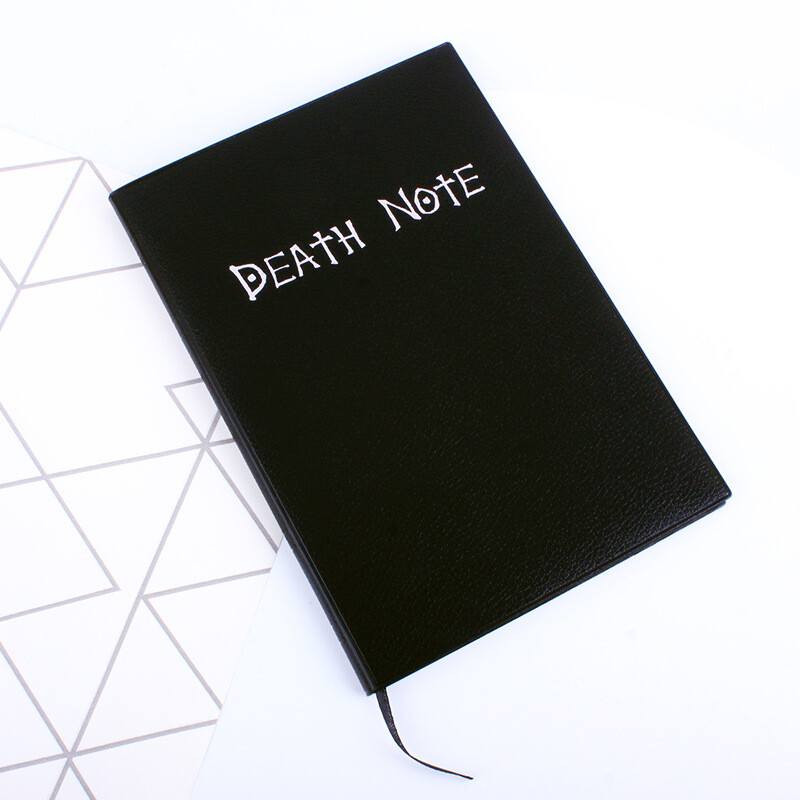 Death Note Notebook with Feather Pen Anime Theme Writing Book Kit Cosplay Props