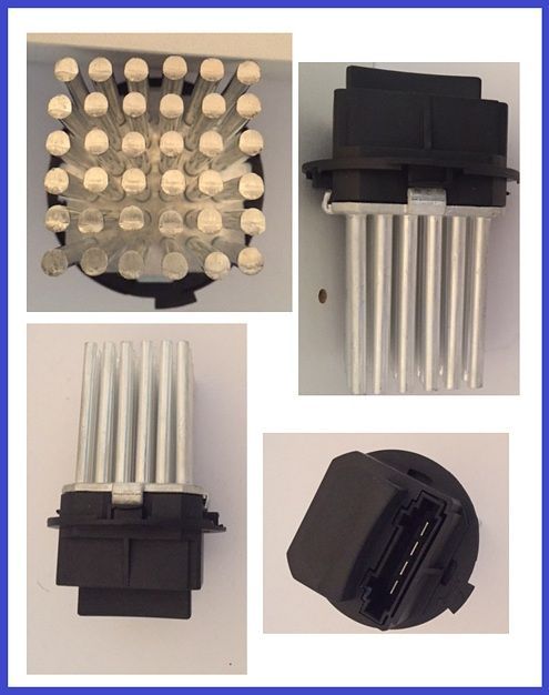 Résistance de chauffage pour Citroën C3 C4 C5 et DS commande climatisation