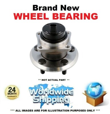 1x Rear WHEEL BEARING for TOYOTA AVENSIS T25 2.4 AZT251 2003-2008