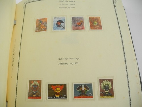 PAPUA NEW GUINEA, Amazing MINT Stamp & Cover Collection mounted in a Scott Speci - Picture 8 of 20