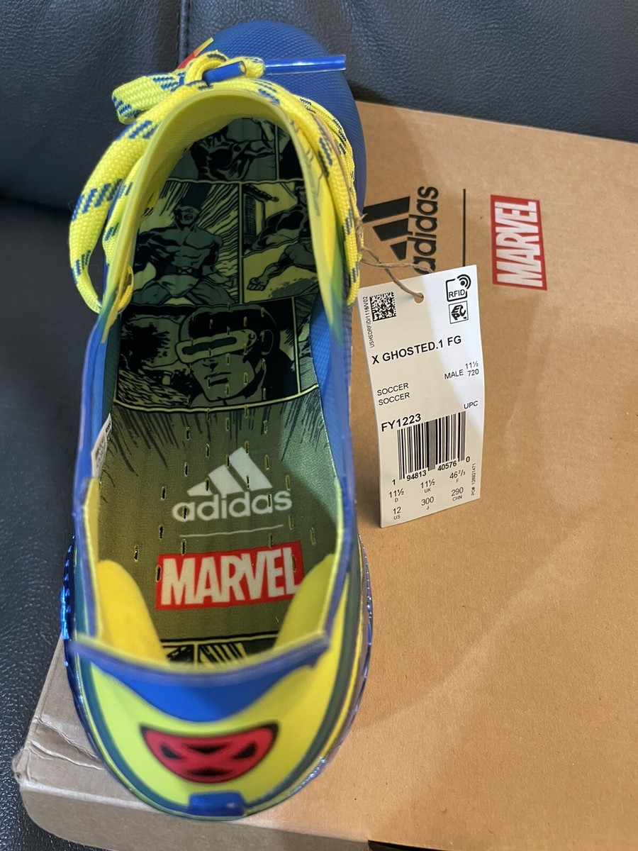 ADIDAS MARVEL X GHOSTED 1 FG X-MEN FY1223 SOCCER CLEATS SIZE ADIDAS MARVEL X GHOSTED 1 FG X-MEN FY1223 SOCCER CLEATS SIZE