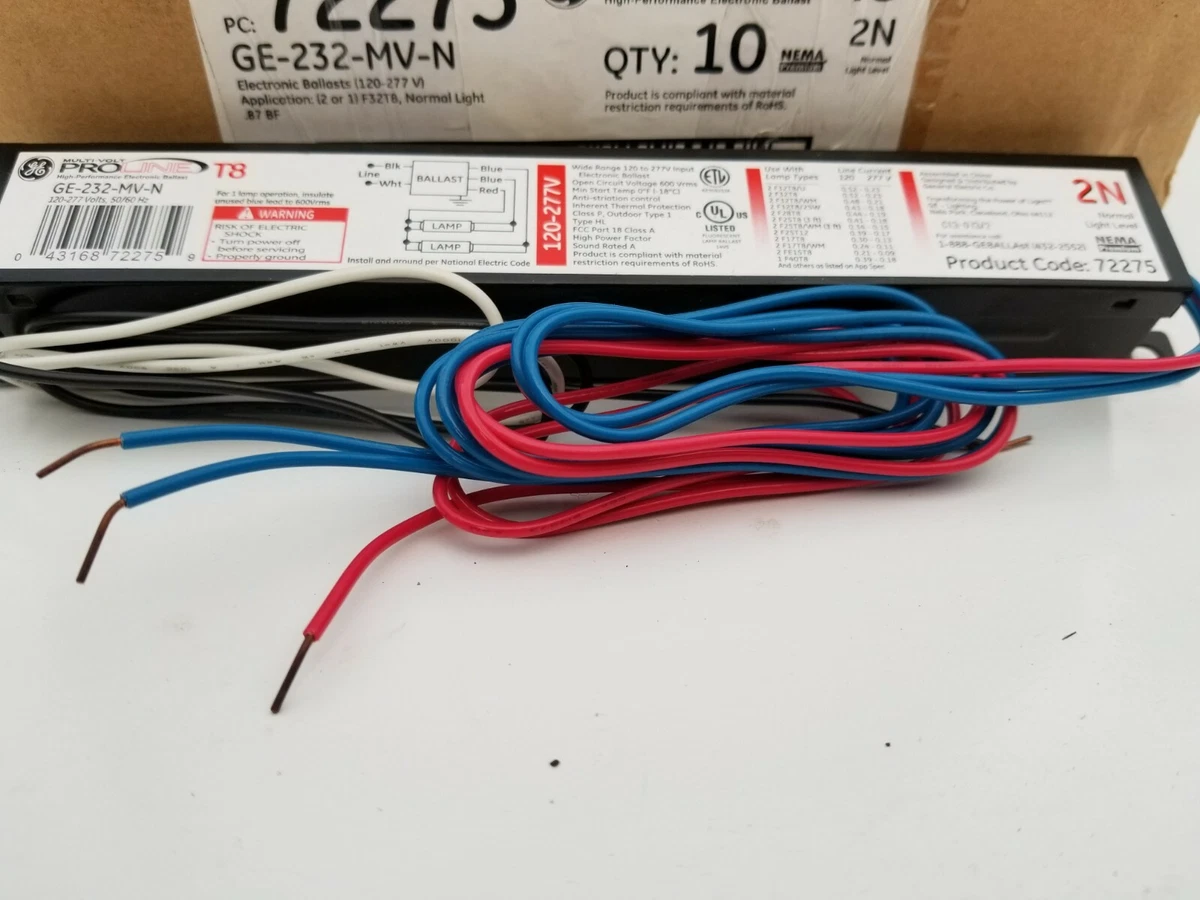 Ge proline t8 ballast deals