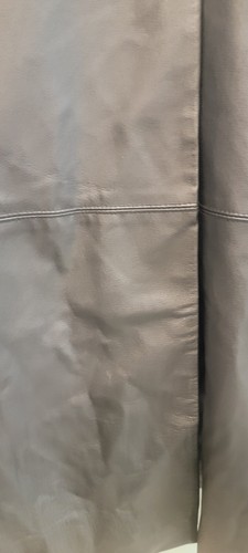 Vintage Newport News Easy Style Mobwife Geniune Leather Trench Coat Size M - Picture 12 of 21