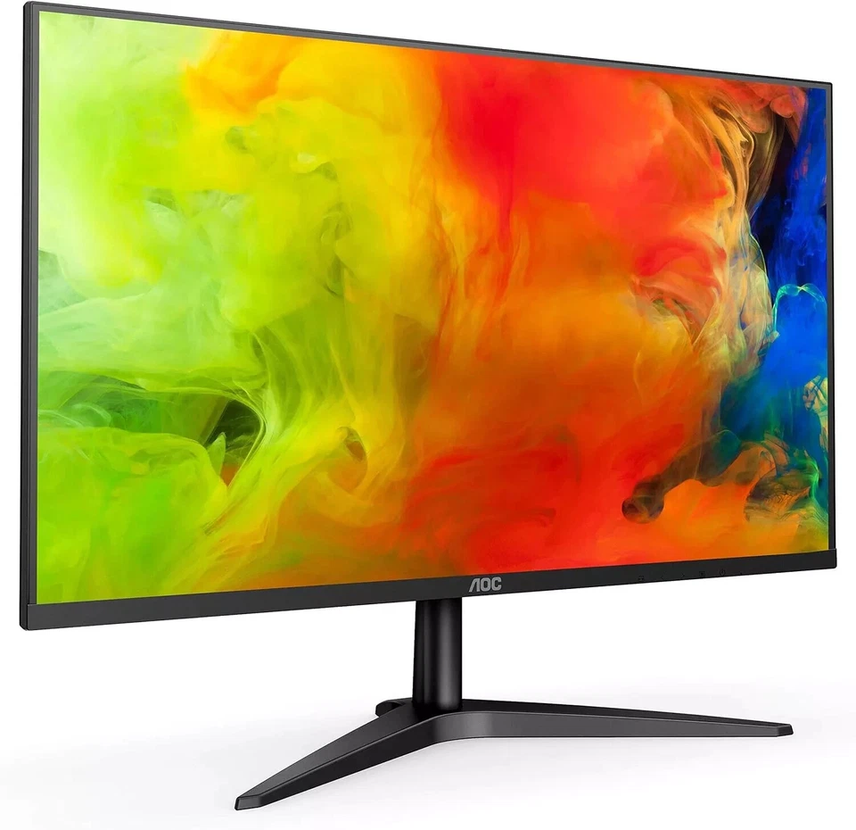 AOC 24 Inch Monitor LED Full HD 1920x1080 Ultra Slim 60Hz MVA 5ms HDMI 24B1H R - Image 3 of 4