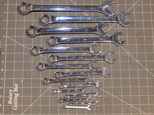 Mac Tools 15Pc SAE Short Combination Wrench Set 1/4" 1" CH 6Pt 6 Point - Bild 8 von 9