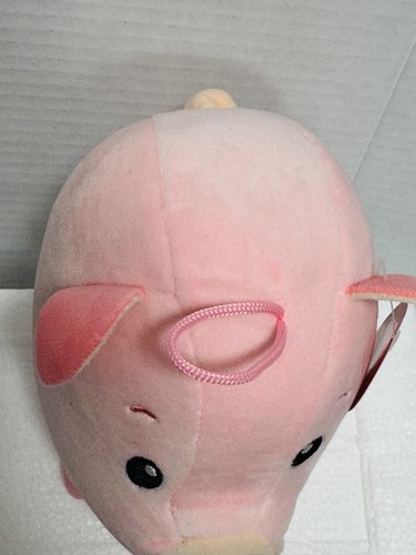 Fiesta Pig Pink Stuffed Animal Plush Squishy Soft Stitched Eyes 6” Tags - Picture 3 of 10