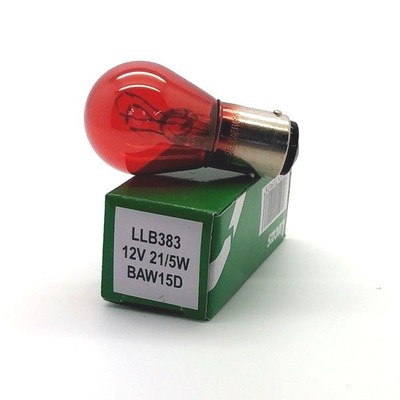Genuine Lucas LLB380 12V 21//5W Stop /& Tail Bulb P21//5W Pack of 10