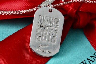 Tiffany & Co. Silver Nike 2013 Women Washington DC Marathon 18