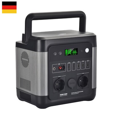 Sunstone 1200W Powerstation Lithium Akku 999Wh Solar Stromspeichergerät Camping