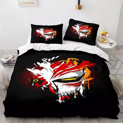 JP Anime Bleach Bettwäsche Set-04 Anpassbar Bettbezug 135x200 Kissenbezüge80x80