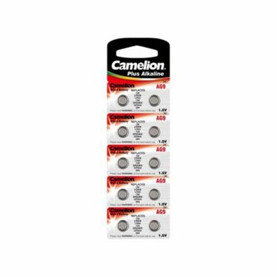 40 Pk Camelion AG9 394 D394 GP94 L936 LR45 S936 Alkaline Button Cell Battery