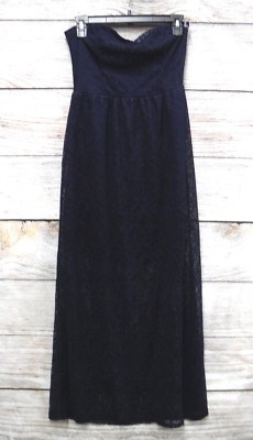 white lace tank dress Lace midi dress with a flower 44 (FR) / White/black main image 1