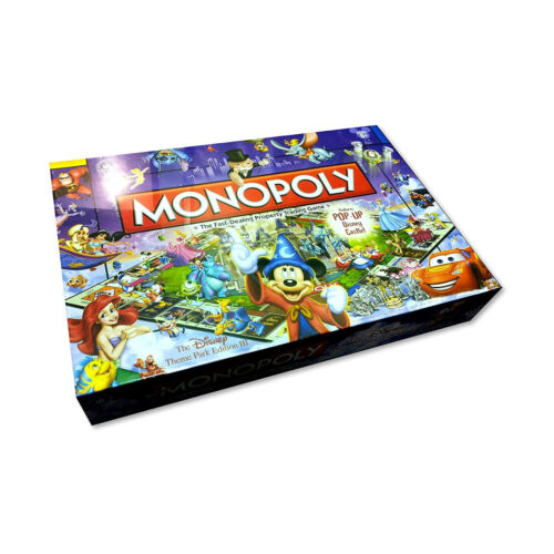 Hasbro Monopoly Hasbro Monopoly - Disney Theme Park Ed III Box VG+ - Foto 1 di 2