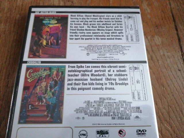 Mo' Better Blues / Crooklyn (DVD, 2007) 2-Disc Set - Image 4 of 4