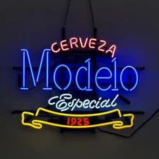 20"x16"CERVEZA Modelo Especial 1925 Neon Sign Light Handcraft Artwork Gift Decor