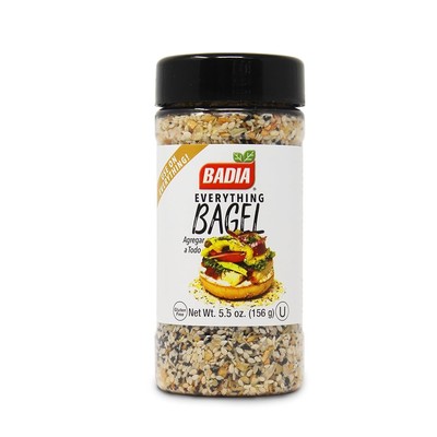 Badia Everything Bagel Mix Seasoning, 5.5 Ounce Bottle