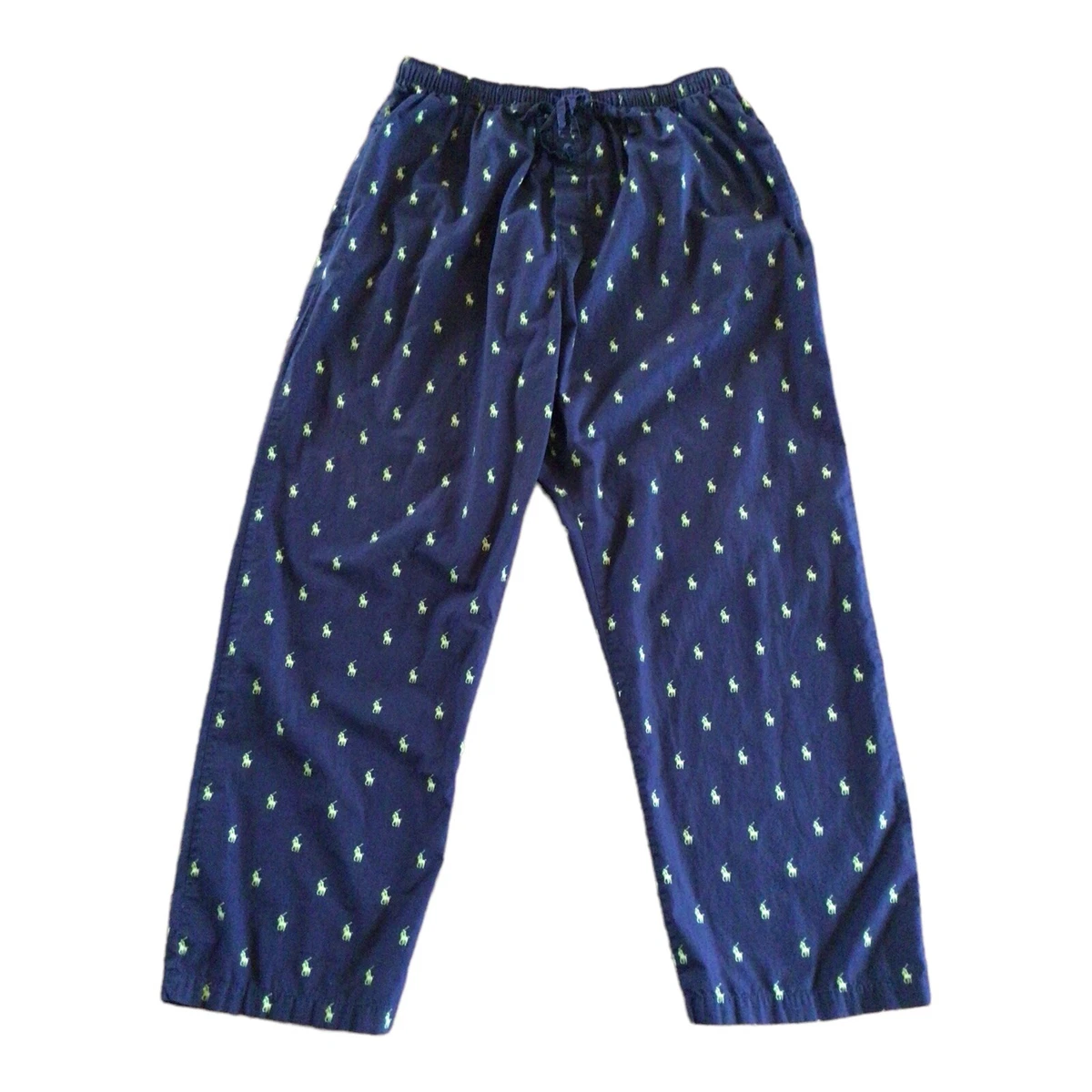 Navy blue polo pajama pants 2025