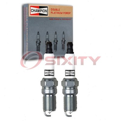 2 pc Champion Double Platinum 7940 Spark Plugs for RS14PYPB5 HGR9DQP HGR8BQP oz