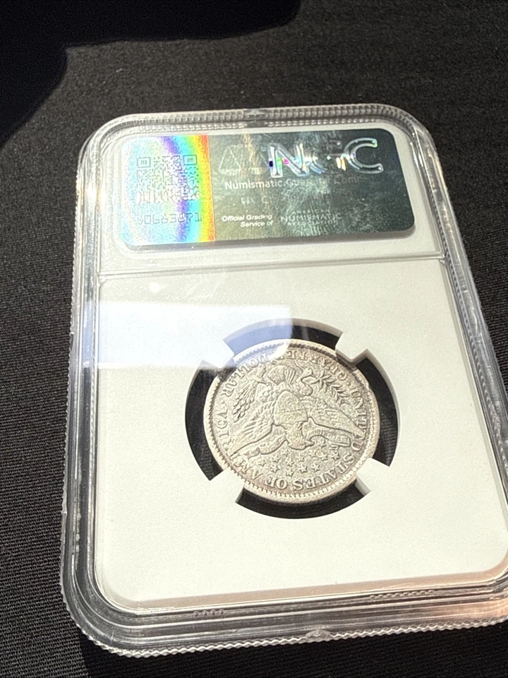 1896-O 25C F15 Barber Quarter Silver Coin NGC Graded - Image 3 of 4