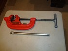 Ridgid Model 44-S Heavy-Duty 4 Wheel Pipe Cutter 2-1/2" - 4" Capacity NOS