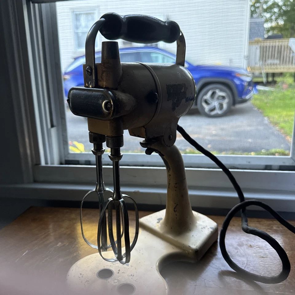 Винтажный 1931 Sunbeam K. Mixmaster стойка микшер 100%. РАБОТАЕТ - Изображение 2 из 4