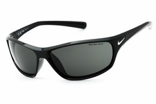 NIKE RABID FQ4765 007 Sunglasses Black Frame Grey Lenses 63mm