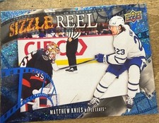 2025-26 Upper Deck Series 2 Sizzle Reel Speckle Matthew Knies #SR-16