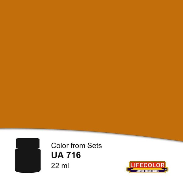 Lifecolor Wood Warm Dark Shade2 22Ml Acryl Farbe Lifecolor / LCUA716-image