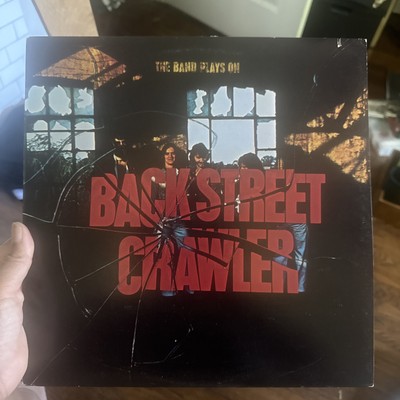 Vintage Back Street Crawler The Band Plays On Record LP Elektra Strong Vg+