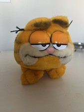 Vintage Garfield The Cat 1978, 1981 Stuffed Animal Plush Fun Farm San Francisco