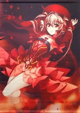 Nitroplus Card Masters Another Blood B2 Tapestry Demonbane Illustration