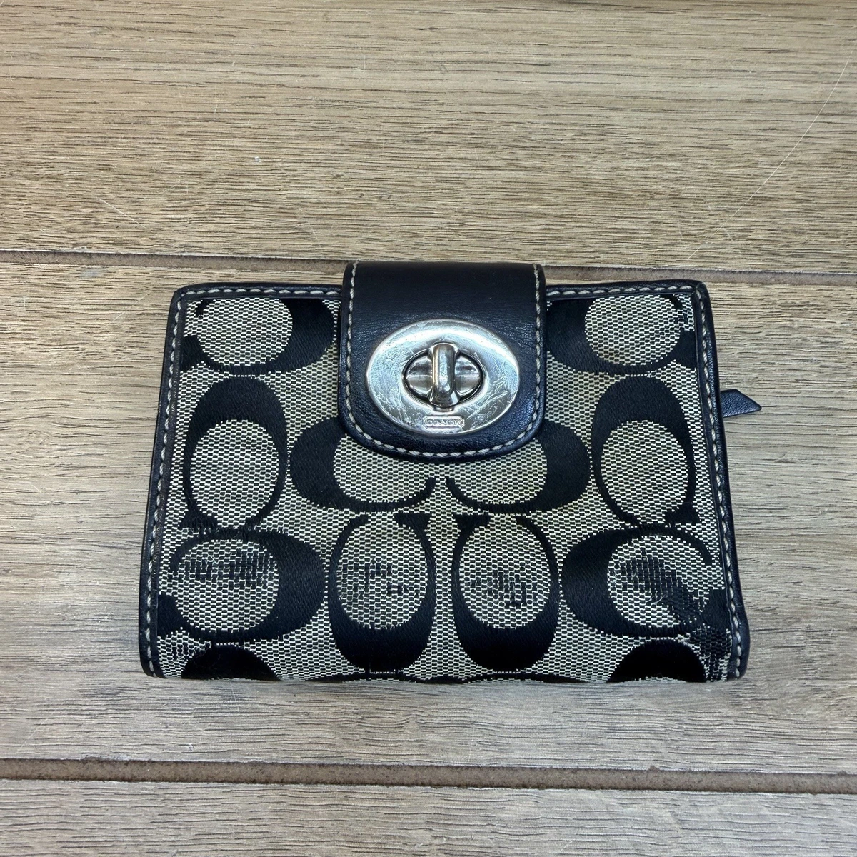 Coach Turnlock Wallet | eBay