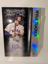 2023 Diamond Icons Kyle Tucker White PolychromatINK Auto Purple Ink Black #/10