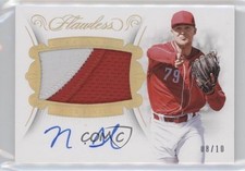 2018 Flawless 2019 Panini Update Gold 8/10 Nick Senzel #PA-NZ Patch Auto p7m