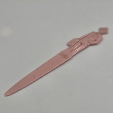 Vintage 1950s FULLER BRUSH Pink Plastic Letter Opener Made In The USA 7" x .75"