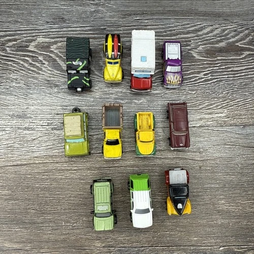 Micro Machines Vintage 1990’s LGTI Hot Wheels SUV Trucks Camper Bundle Lot Of 11