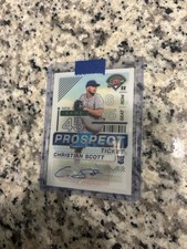 2024 Panini Prospect Auto Autograph RC Christian Scott SP Mets Base