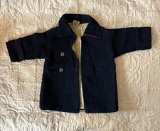 Vintage Beacon Workearw By Sears Child  s Lined Jacket Navy Blue