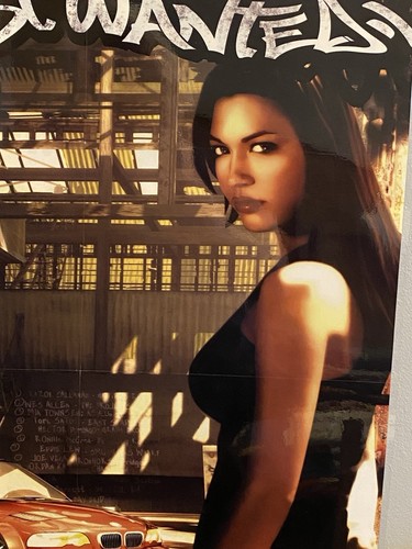 2005 Need for Speed Most Wanted 2-Sided Poster Battlefield 2 LARGE Laminated - Picture 6 of 18