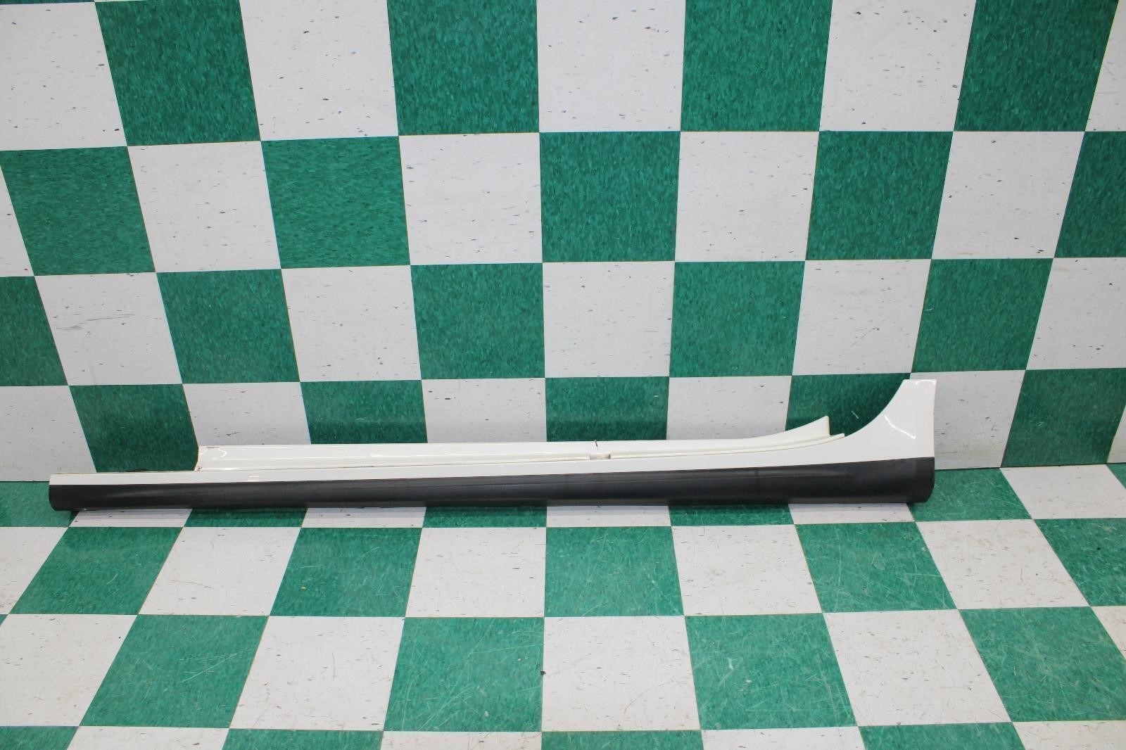 14-17 GHIBLI Bianco White Driver L LH Left Rocker Moulding Side Skirt Body OEM