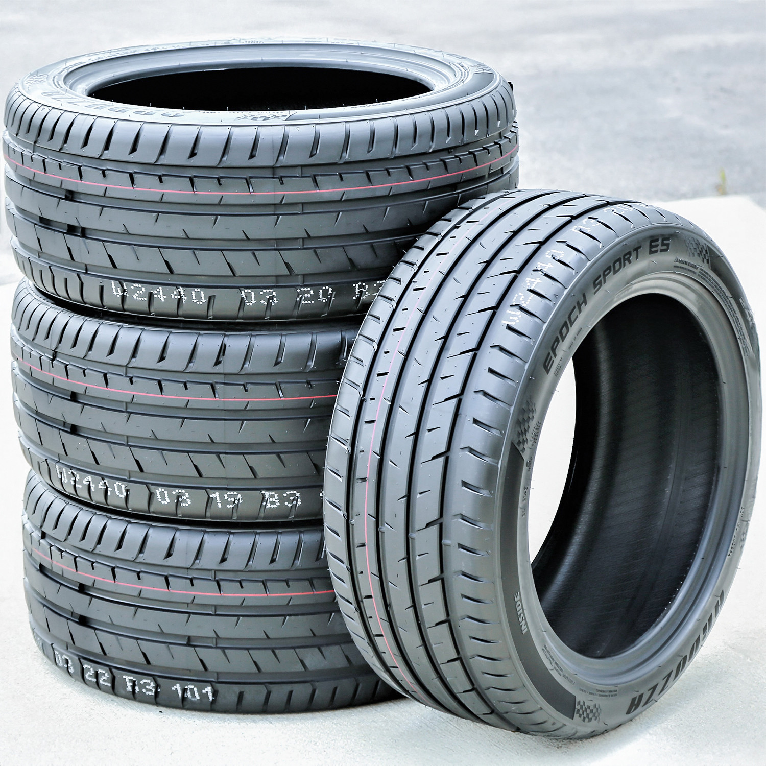EPON 215ST ウェッジ 58度 4 Tires Arduzza Epoch Sport ES 215/35ZR18 215/35R18 84W XL High